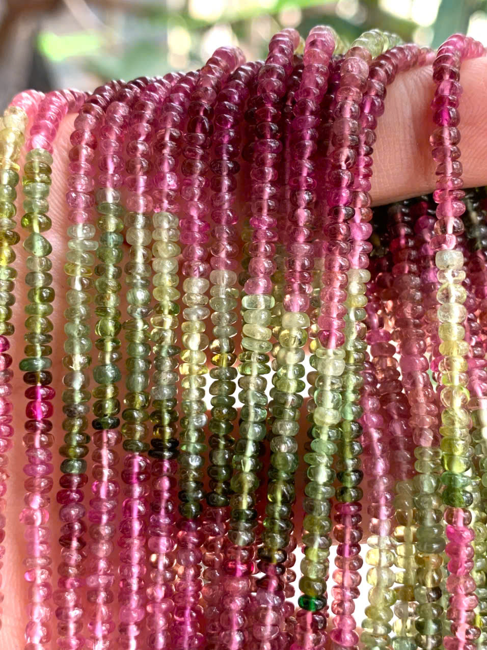 Dây chuỗi tourmaline #3